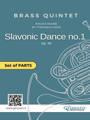 cover image of Slavonic Dance no.1--Brass Quintet/Ensemble (parts)